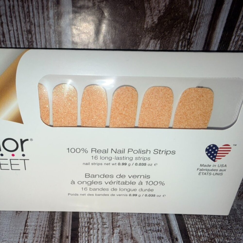 Secret Identity - Color Street Nail Polish Strips NWT Retired Glitter